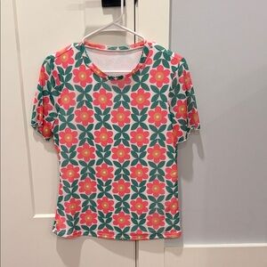 Floral Print Women's Top